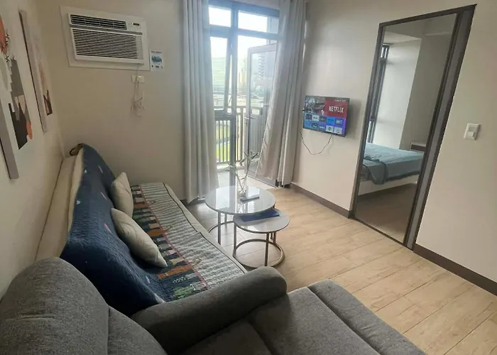 Apartment Gentry Manor Family Facing Okada Fountain Wifi Tv Near Airport 8a Manila